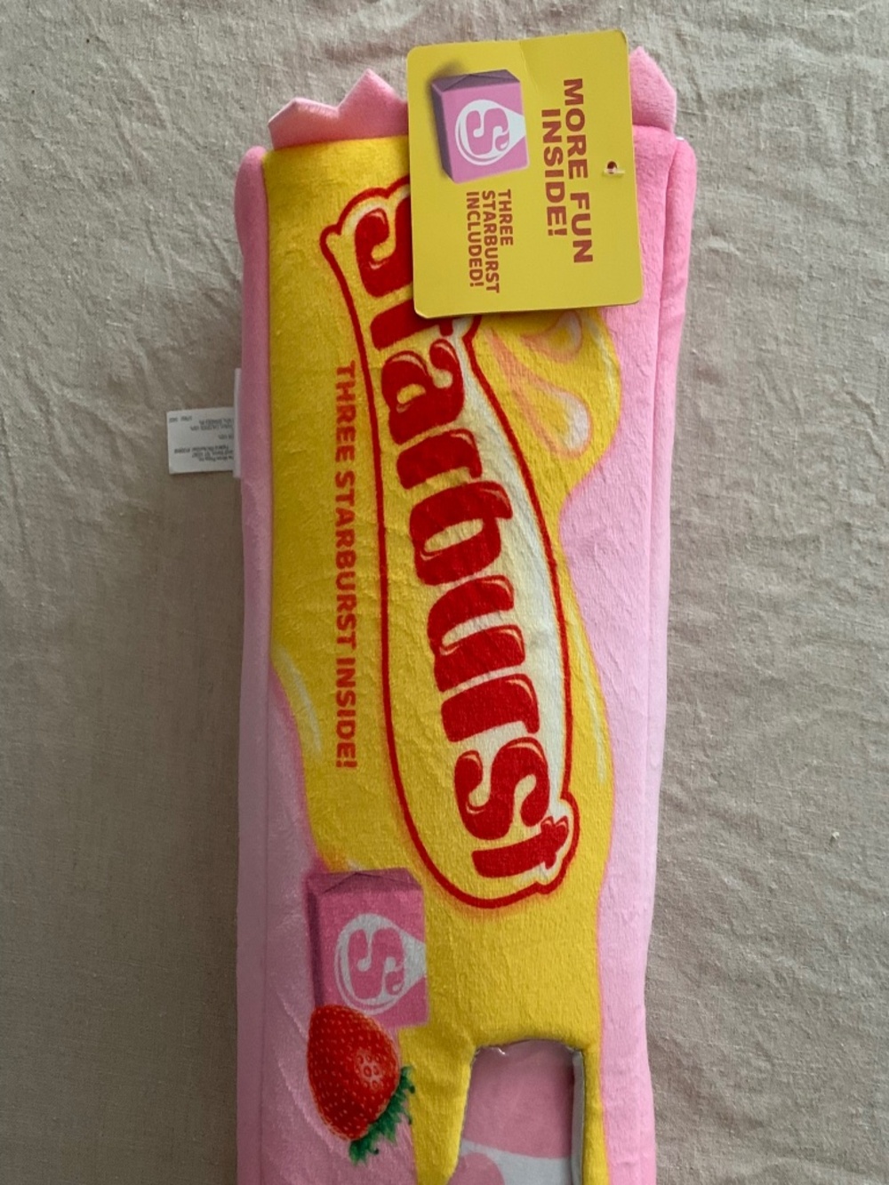 Starburst Packaging Fleece Plush NWT - Picture 3 of 12